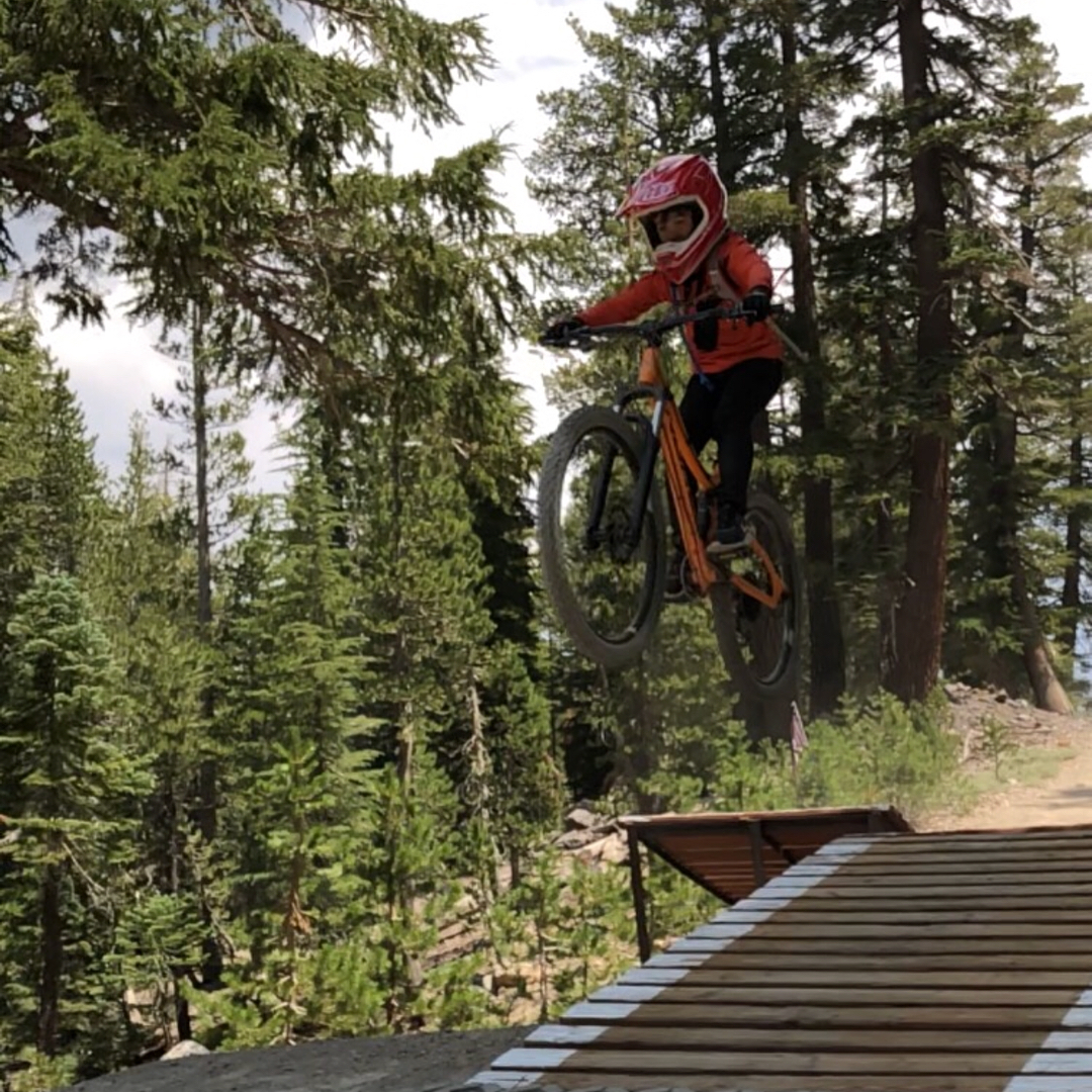 It was fun today at mammoth down hill mountain biking with @kole_cramer @kshfuel...